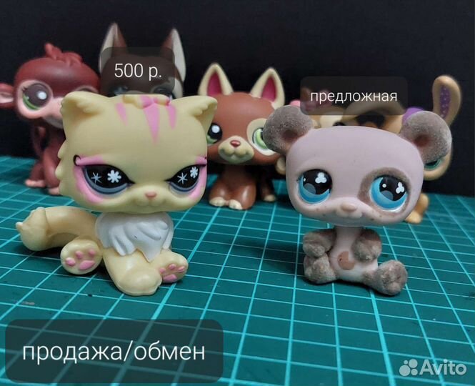 Littlest Pet Shop кошка lps лпс стоячка ооак
