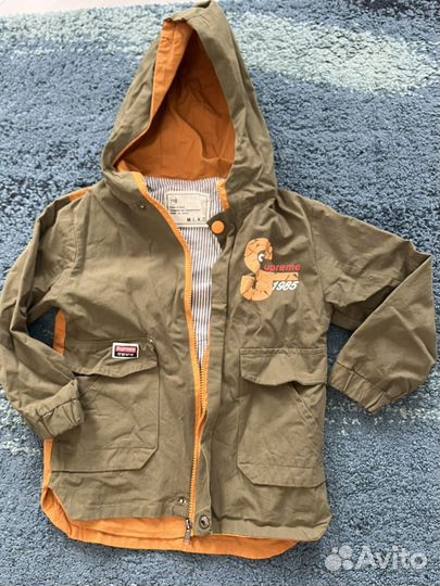 Ветровка парка для мальчика 110 - 116 см б/у
