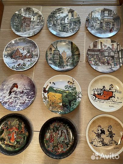 Настенные тарелки Англия, Германия, Россия