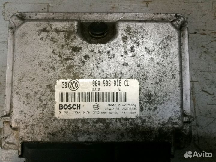 Блок управления двигателем(эбу), vw, audi,seat,sko