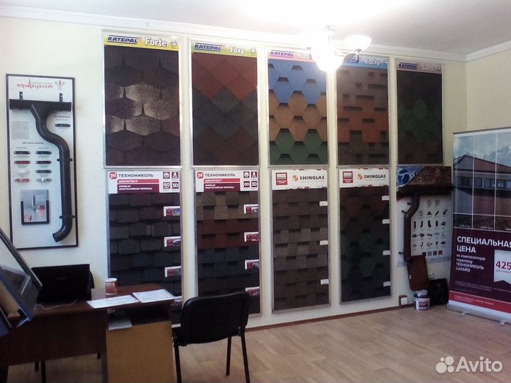 Битумная черепица Shinglas, Decke, Katepal,Руфшилд