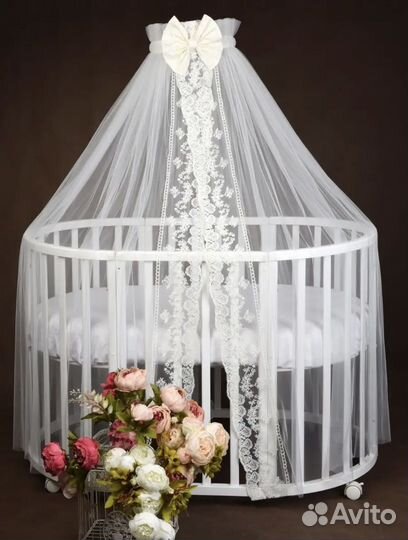 Балдахин в детскую кроватку