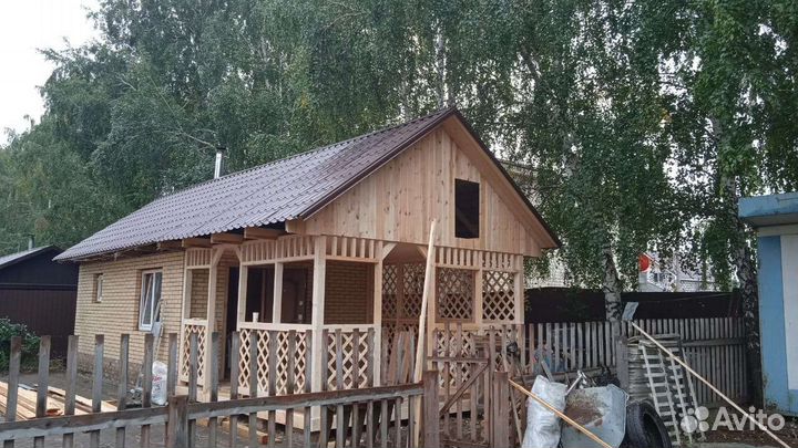Беседка, пристройка, терраса