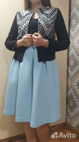 Юбка теплая 46