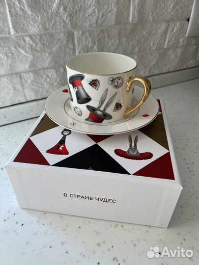 Чайная пара Алиса в стране чудес