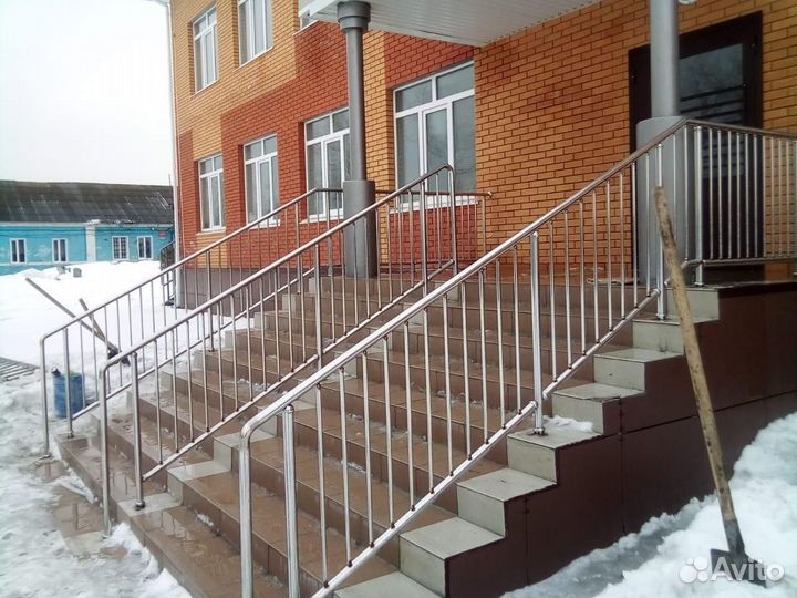 Перила из нержавейки