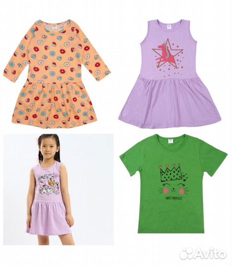 Платья футболки новые