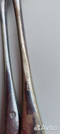 Вилки старинные с посеребрением - Германия