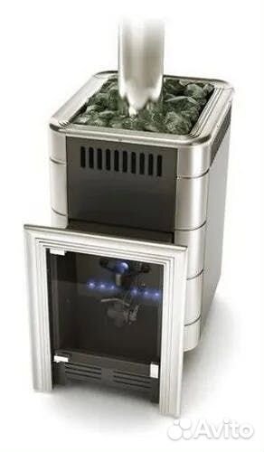 Печь банная тмф Уренгой 2 Inox бсэ антрацит нв