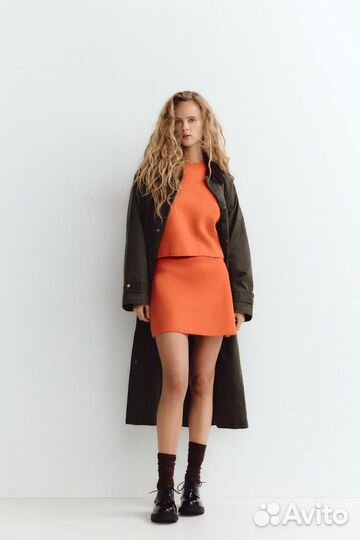 Zara трикотажный костюм