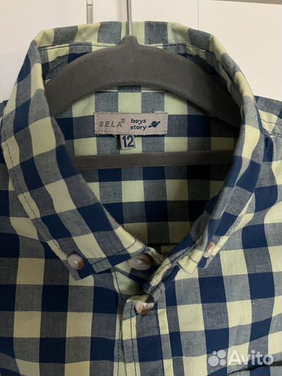 Рубашка на мальчика sela новая