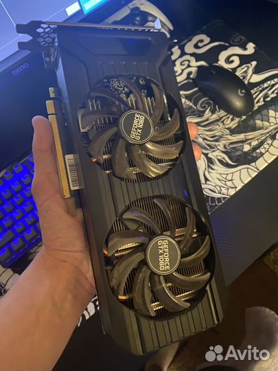 Видеокарта Palit gtx 1060 3 Gb