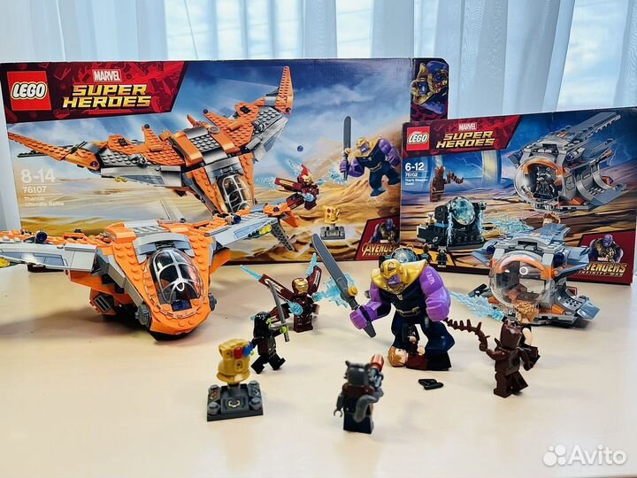 Lego marvel super heroes: два набора Мстители