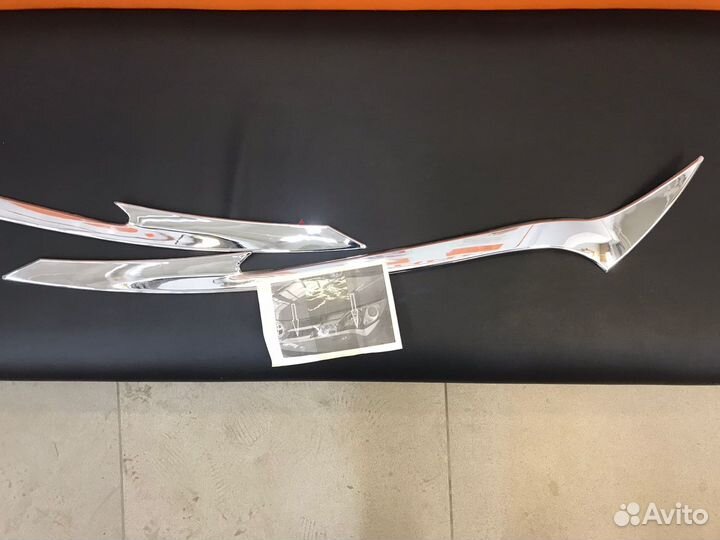 Накладки на фары Toyota RAV4 (2012-2019)