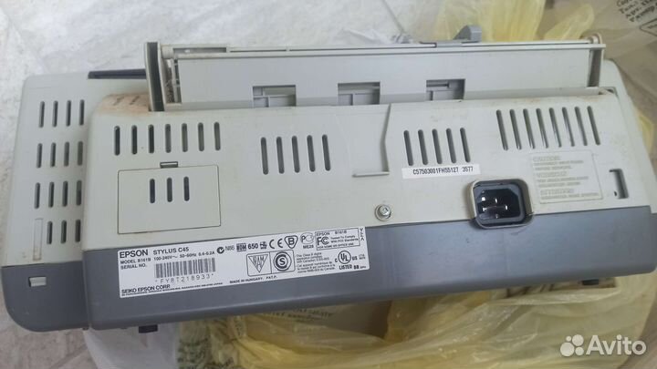 Принтер Epson Stylus C45