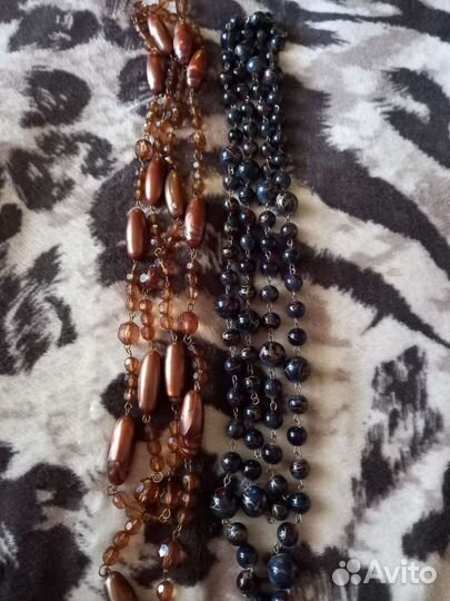 Бусы, подвески