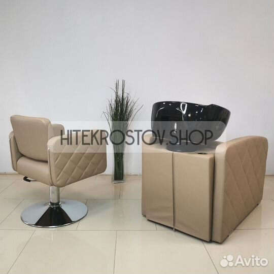 Парикмахерское Кресло Элит и мойка Lazzio