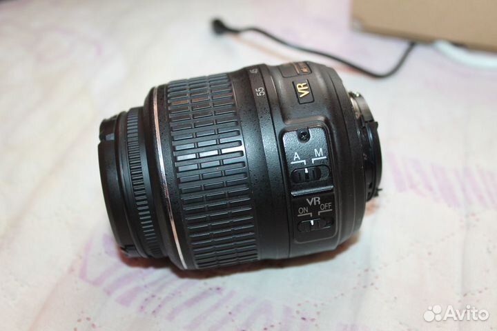 Объектив Nikon 18-55mm 1:3.5-5.6G VR AF-S DX