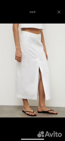 Юбка lime лен