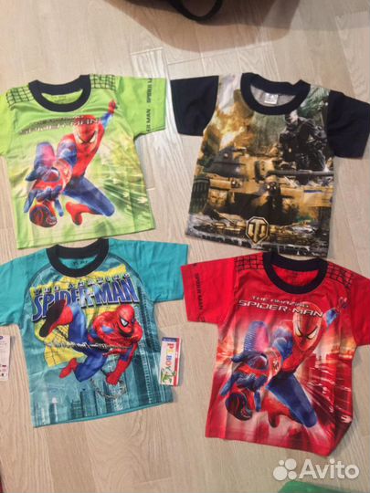 Новая детская одежда для мальчиков и девочек