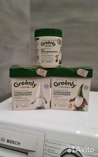 Стиральный порошок и пятновыводитель Faberlic