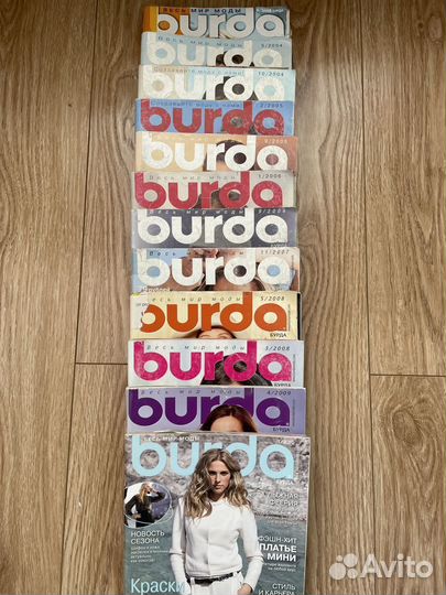 Журналы бурда в асортименте