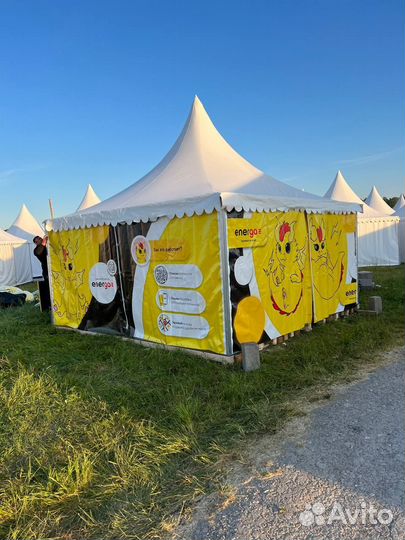 Классический шатер с вашим брендом