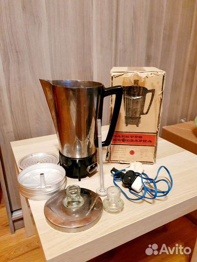 Электрокофеварка 1.5л гейзерная СССР