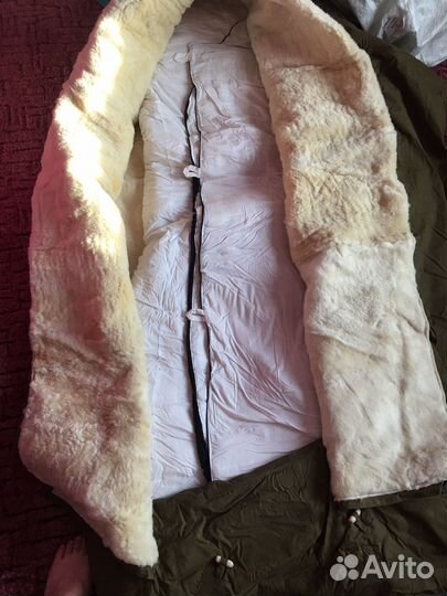 Спальный мешок из овчины