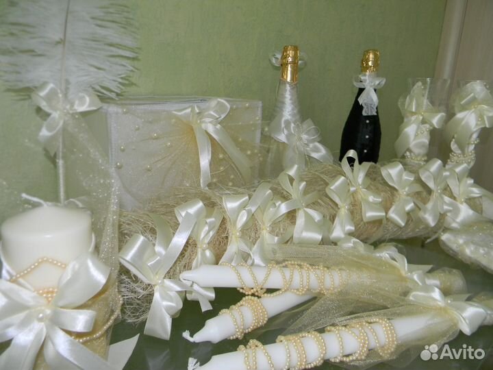 Свадебные Аксессуары в цвете Айвори