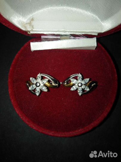 Серебряные серьги