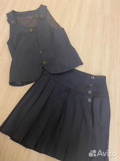 Форма школьная, серая