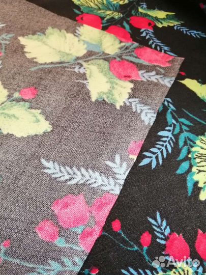 Ткань, отрез 2,4 м. СССР