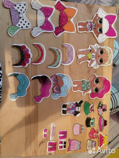 Магнитные куклы, игрушки