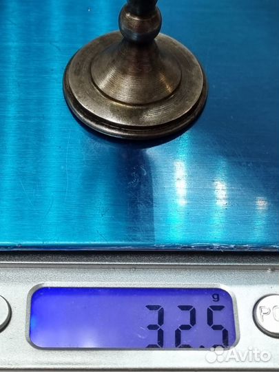 Рюмка, стопка. Серебро 875 пробы. Молотобоец