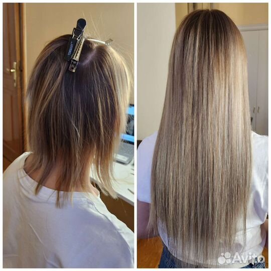 Ленточное наращивание волос