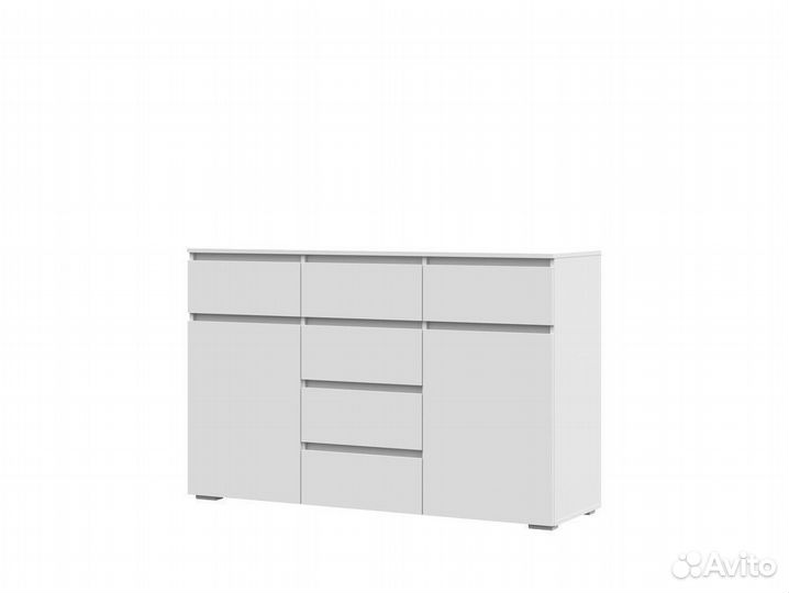 Комод 6 ящиков 2 створки Хелен Км05