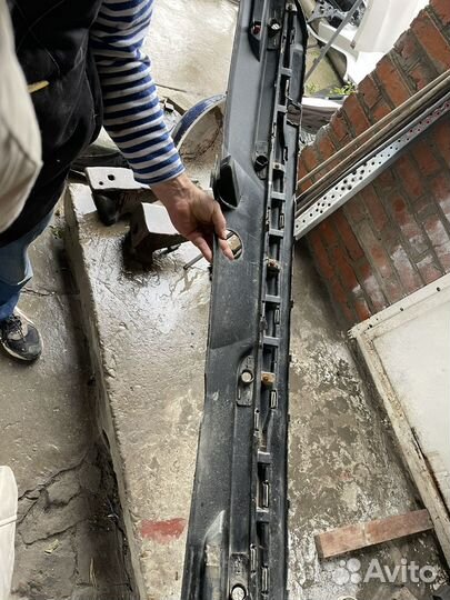 Юбка заднего бампера ситроен C4