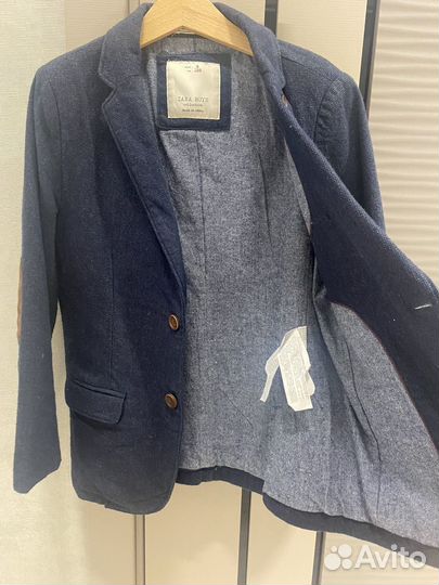 Пиджак zara для мальчика 128