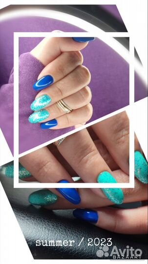 Маникюр, наращивание ресниц