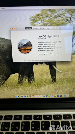 Apple MacBook Pro 13 retina 2013