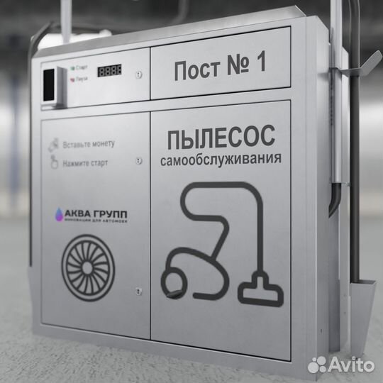 Пылесос для Мойки самообслуживания AH-711