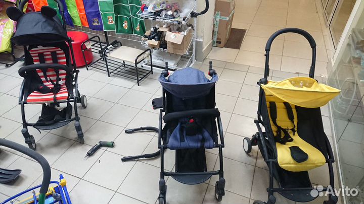 Механизм складывания, Yoya 175, Бебитайм ручки дет