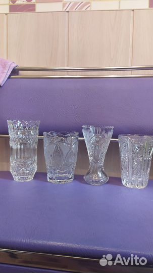 Хрустальные вазы СССР