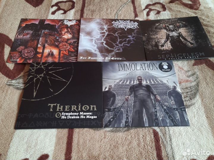 Septicflesh Therion Katatonia Kiss Iron Maiden