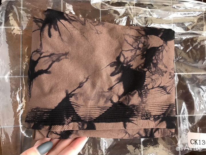 Леггинсы женские в рубчик