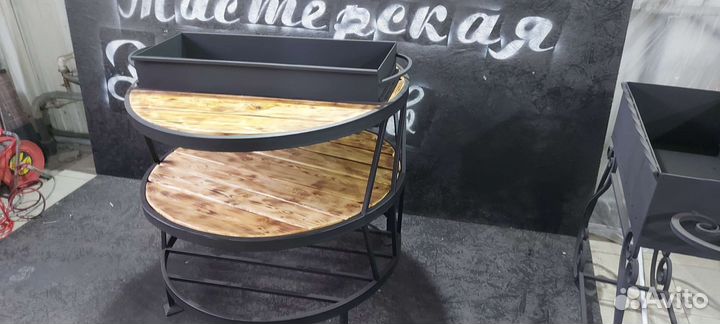 Мангал в стиле лофт