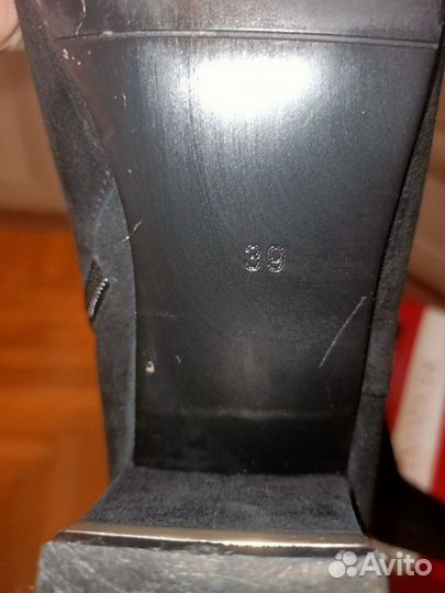 Ботиночки из замши