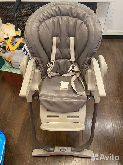 Стульчик для кормления chicco polly magic relax