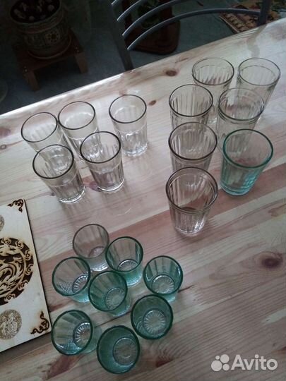 Стакан СССР граненый